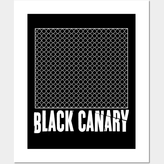 Black Canary (fishnet) Wall Art by starcitysirens